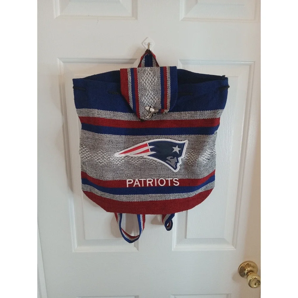 NEW‎ ENGLAND PATRIOTS RARE DRAWSTRING BACKPACK/BAG EXCELLENT CONDITION
